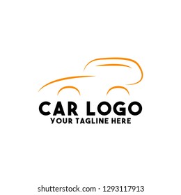car logo design vector with automobile symbol concept transport