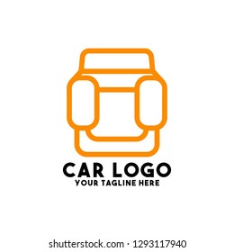 car logo design vector with automobile symbol concept transport