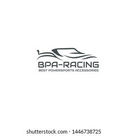 Car logo design- vector illustration