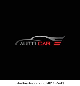 Car logo design vector illustration.