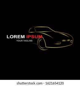 Car Logo Design Vector Illustration Vector Stock Vector (Royalty Free ...