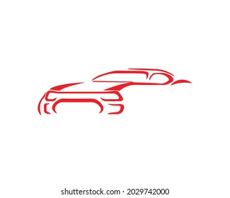 Car Logo Design Vector illustration.	