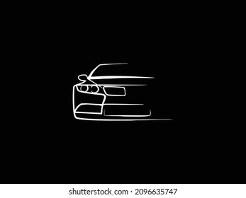 Car logo design. Vector illustration. EPS 10