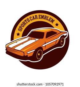 Car Logo Emblem With Tagline