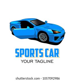 Car Logo Emblem With Tagline