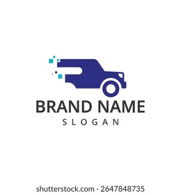 Car Logo, Fast Car Icon Racing Symbol