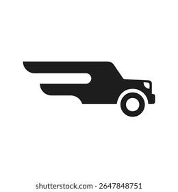 Car Logo, Fast Car Icon Racing Symbol