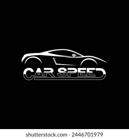 Car logo icon, motor vehicle symbol. Vector illustration.