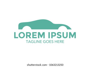 car logo. icon. simple. minimalist. vector illustration