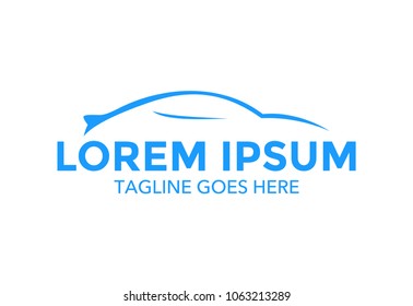 car logo. icon. simple. minimalist. vector illustration