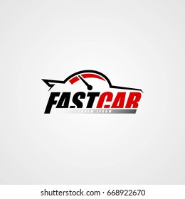 Car Logo Icon Template Design Vector Illustration
