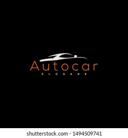 car logo line design vector