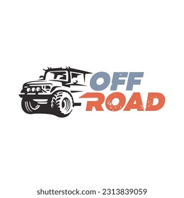 car logo off road template illustration