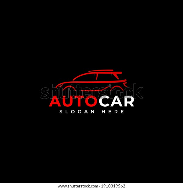 Car\
logo on black background. Perfect for company use.\
