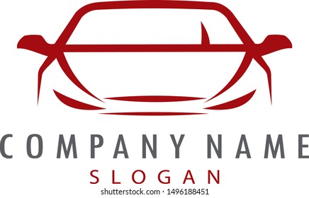 car logo on white background