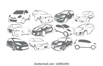 Car Logo Set Bundle Collections