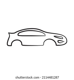 Car Logo Simple Design Concept. Auto icon Vector