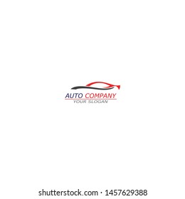 Car logo simple line design template vector inspiration