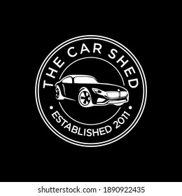 CAR LOGO SIMPLE VINTAGE DESIGN INSPIRATION IDEA 