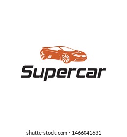car logo, super car design,red car