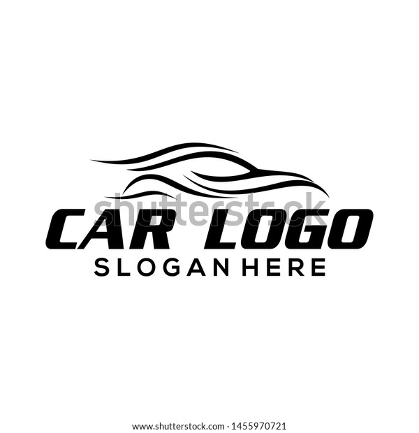 car logo swosh concept
black and white