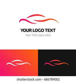 Car logo template. Logo branding for your new corporate company. File can be use vector eps and image jpg formats