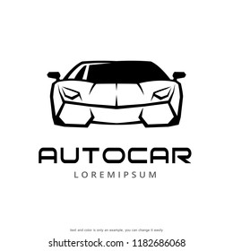 Car Logo Template Design Vector, Emblem, Concept Design, Creative Symbol, Icon