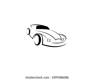 Car logo template vector design