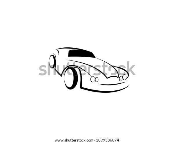 Car logo template vector\
design
