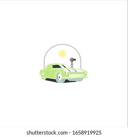 Car logo template vector illustration