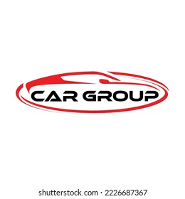 Vorlage für das Auto-Logo, Vektorgrafik, Logo-Element für das Auto