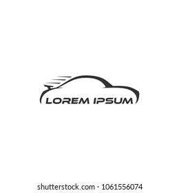 Car logo vector abstract modern