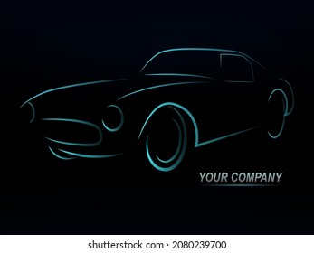 Car Logo vector, design for the auto business.  illustration.ESP10