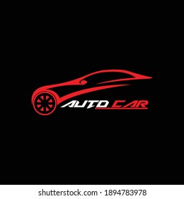 Car logo vector design illustrator template