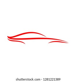 Car logo vector graphic flat design.