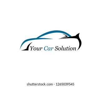 Car logo vector icon illustration design 