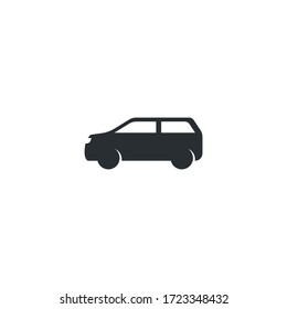 Diseño de ilustración de icono vectorial del logotipo de Camión 