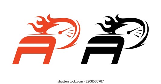 A Car Logo Vector Icon Symbol Template. Driver Logo Vector Illustration. Car Speed Logo Vector