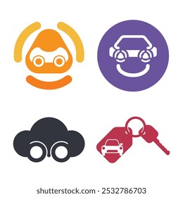 Car Logo Vector Icon Template Illustration