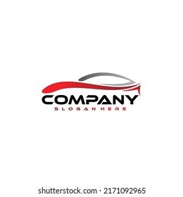 Car Logo Vector Illustration, abstract car design