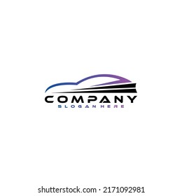 Car Logo Vector Illustration, abstract car design