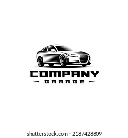 Car Logo - vector illustration, car emblem design on a white background.  Suitable for your design need, logo, illustration, animation, etc. 