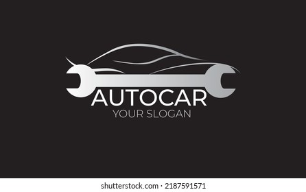  Car Logo Vector Illustration on black background