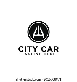 Vektorgrafik des Autos, abstraktes Automobil-Design
