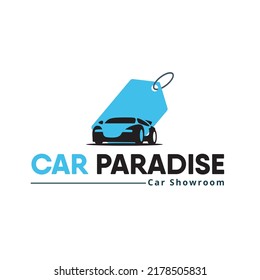 car logo vector. car showroom logo templet. car sale logo templet