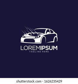 Car Logo Vector Template For Auto Repair Garage
