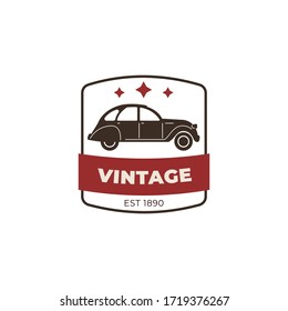 car logo - car vector logo - vintage car logo