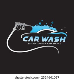 Logotipo de carro, Logotipo de lavagem de carro, Auto detalhando o logotipo vetorial Carwash spa Modelo automotivo, Moderno, Minimalista, Garagem automática, Ponto de energia, Serviço de carro