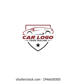 car logo in white background