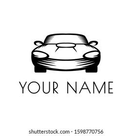 Car logo for your company, vector transport icon